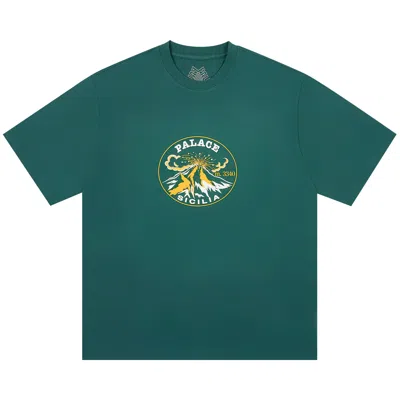 Pre-owned Palace Active T-shirt 'racey Green'