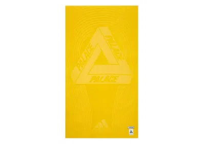 Pre-owned Palace Adidas Sunpal Beach Towel In Bold Gold