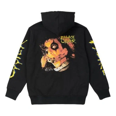 Palace Alice Cooper Hood Black Alphabet Logo Back Printing
