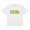 Palace Alphabet Basic Printing Short Sleeve Unisex White In White