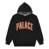 Palace Alphabet Large Logo Pattern Pocket Unisex Black