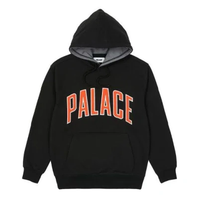 Palace Alphabet Large Logo Pattern Pocket Unisex Black