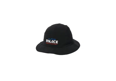 Pre-owned Palace Alpine Tech Bucket Hat In Black