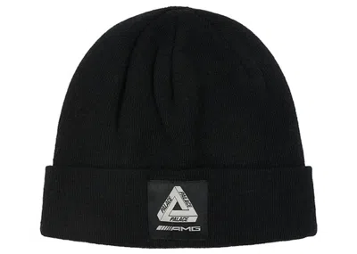 Pre-owned Palace Amg 2.0 Beanie In Black