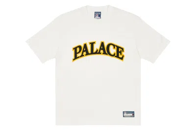 Pre-owned Palace Arc Applique T-shirt White