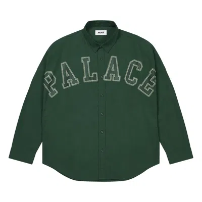 Pre-owned Palace Archy Shirt 'green' | Men's Size L