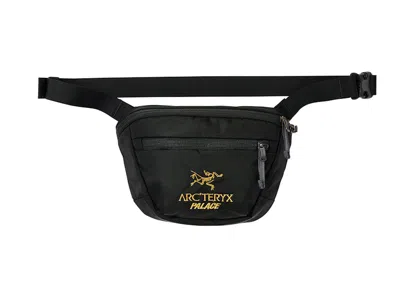 Pre-owned Palace Arc'teryx Waistpack In Black