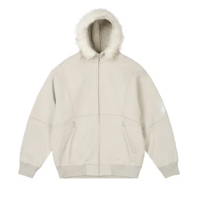 Pre-owned Palace Arctic Hood 'concrete Grey' | Men's Size L In Gray
