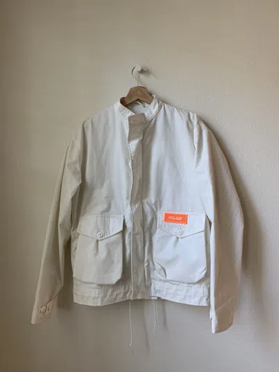 Pre-owned Palace Arkair Jacket In White