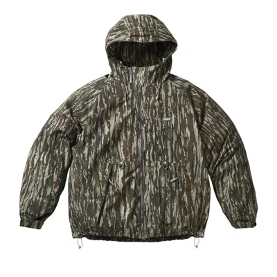 Pre-owned Palace Asym Shell Jacket 'realtree Original' | Brown | Men's Size L