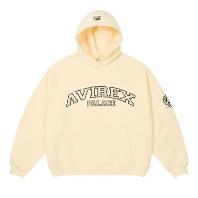 Pre-owned Palace Avirex Hood 'off White' | Cream | Men's Size Xl