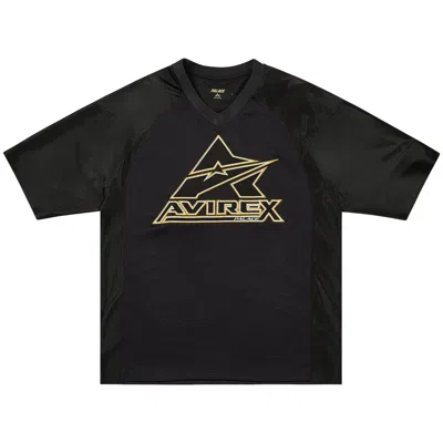 Pre-owned Palace Avirex Mesh Jersey 'black' | Men's Size L