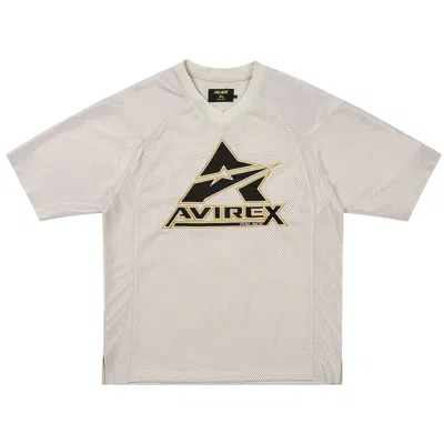 Pre-owned Palace Avirex Mesh Jersey 'silver'