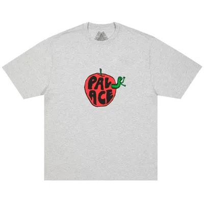 Pre-owned Palace Bad Apple T-shirt 'grey Marl' | Men's Size L In Gray