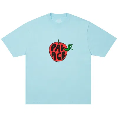 Pre-owned Palace Bad Apple T-shirt 'skyline Blue' | Men's Size Xl