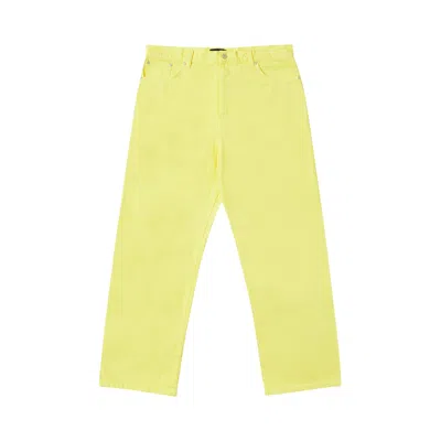 Pre-owned Palace Baggier Jean 'pastel Yellow'