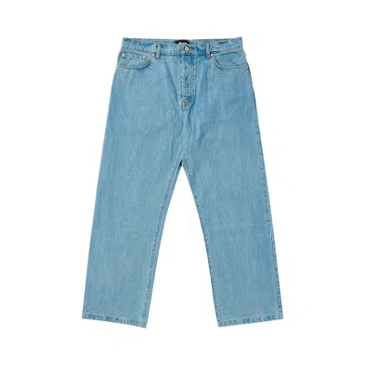 Pre-owned Palace Baggier Jean 'stone Wash' In Blue