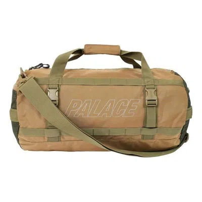 Palace Ballistic Holdallgold Duffle Bag 'brown' In Multi
