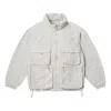 Palace Bare Levels Jacket 'arctic Grey' In Gray