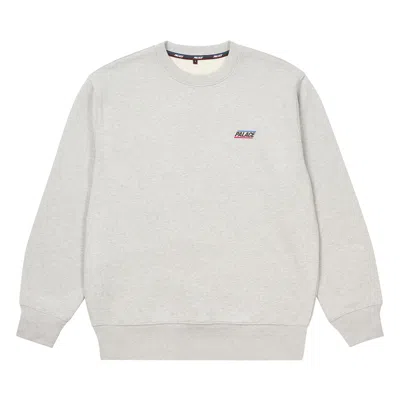 Pre-owned Palace Basically A Crew 'grey Marl'