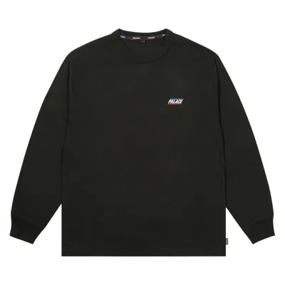 Pre-owned Palace Basically A Long-sleeve 'black' | Men's Size S