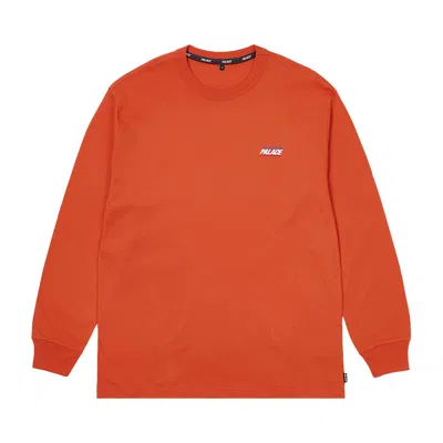 Pre-owned Palace Basically A Long-sleeve 'rouge' | Red | Men's Size Xl