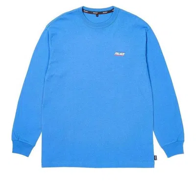 Palace Basically A Long-sleeve T-shirt 'platial Blue'