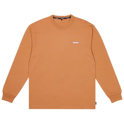 Pre-owned Palace Basically A Longsleeve 'melted Sugar' In Orange