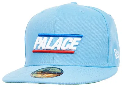 Pre-owned Palace Basically A New Era Cap In Light Blue