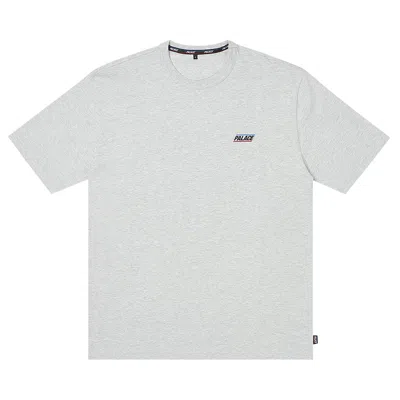 Pre-owned Palace Basically A T-shirt 'grey Marl'