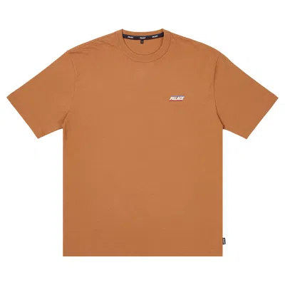 Pre-owned Palace Basically A T-shirt 'melted Sugar' In Orange