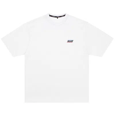 Pre-owned Palace Basically A T-shirt 'white' | Men's Size L
