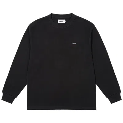 Pre-owned Palace Basically A Thermal Long-sleeve 'black' | Men's Size Xl