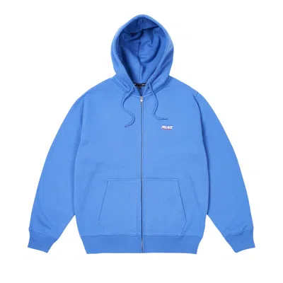 Pre-owned Palace Basically A Zip Hood 'palatial Blue' | Men's Size Xl