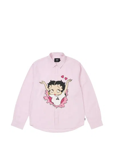 Palace Betty Boop Print Shirt In Pink
