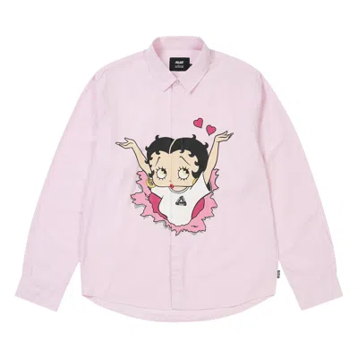 Pre-owned Palace Betty Boop Shirt 'chill Pink' | Men's Size M