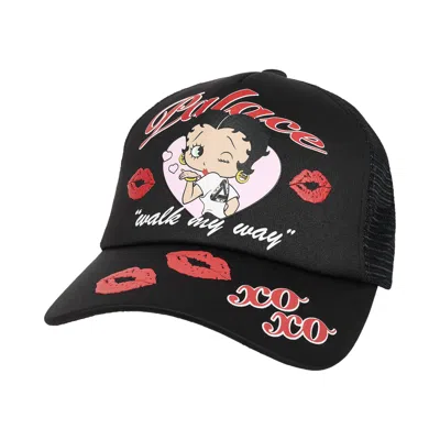 Pre-owned Palace Betty Boop Trucker 'black' | Men's Size Onesize