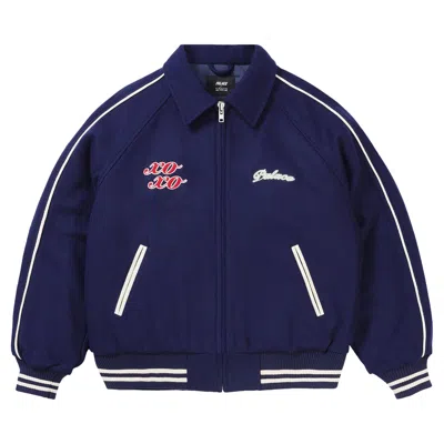 Pre-owned Palace Betty Boop Varsity Jacket 'navy' | Blue | Men's Size S