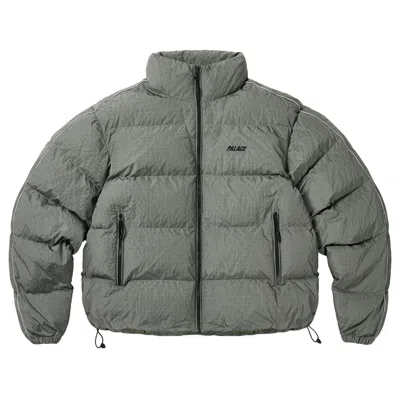 Pre-owned Palace Big Ripstop Puffa Jacket 'olive' | Green | Men's Size L