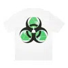 Palace Bio Hazard White Triangle Back Pattern Logo Short Sleeve Unisex In White