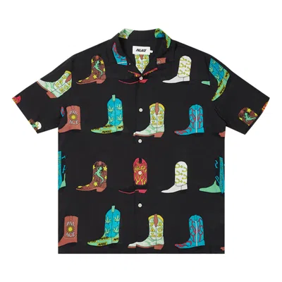Pre-owned Palace Boots Shirt 'black' | Men's Size L