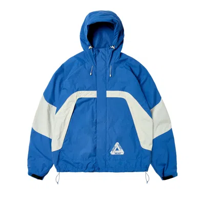 Pre-owned Palace Border Jacket 'blue/vapour'