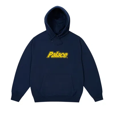Pre-owned Palace Border Logo Hood 'navy' | Blue | Men's Size M