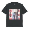 Palace Born To Bun Black Character Pattern Printing Short Sleeve Unisex In Black