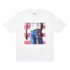 Palace Born To Bun White Character Pattern Printing Short Sleeve Unisex In White
