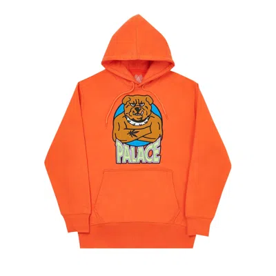 Pre-owned Palace Bulldog Hood 'dark Orange' | Men's Size Xl