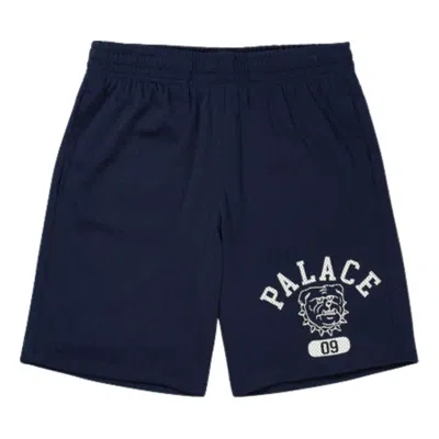 Palace Bulldog Mesh Short 'navy' In Blue
