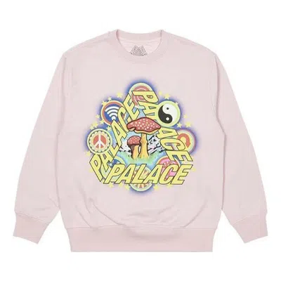 Palace Bun 5g Crew Sweater 'pink'