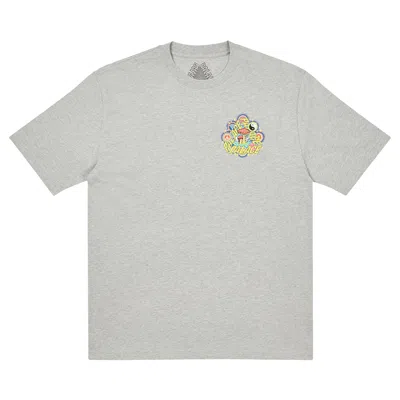 Pre-owned Palace Bun 5g T-shirt 'grey Marl'