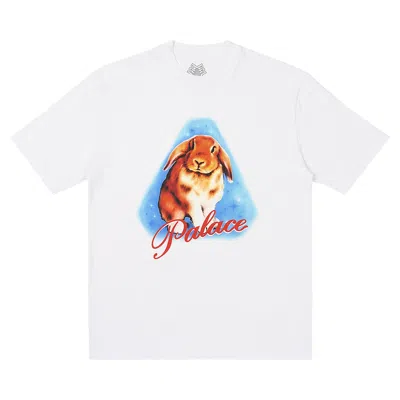 Pre-owned Palace Bunny T-shirt 'white'